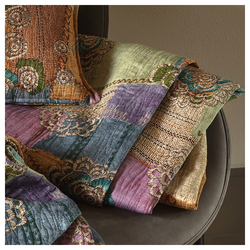 CRAZY QUILT Cuscino arredo