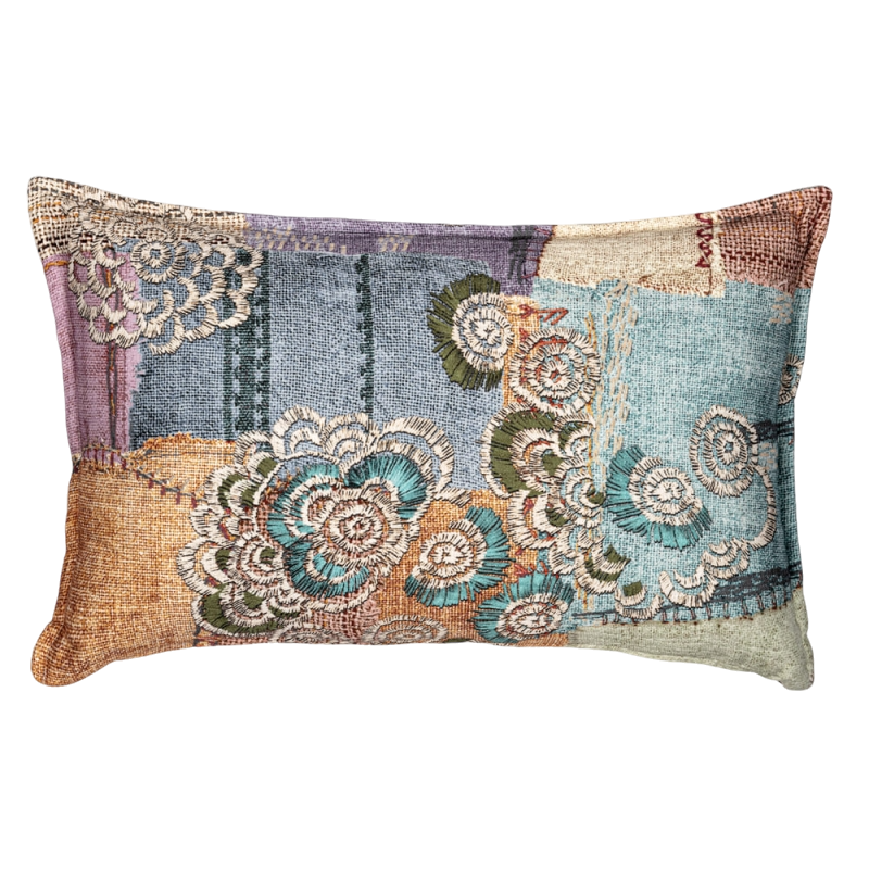 CRAZY QUILT Cuscino arredo