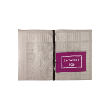 AUBERGINE Set of 4 napkins 47X47