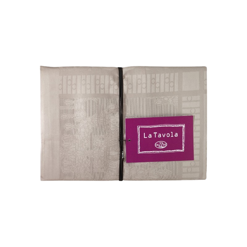 AUBERGINE Set of 4 napkins 47X47