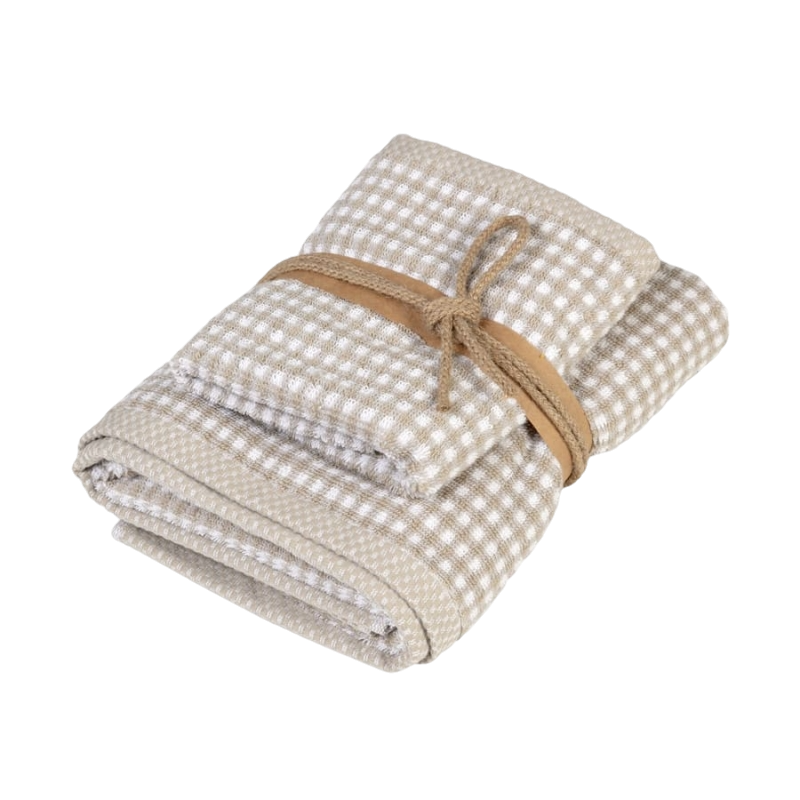 SQUARE Set of 2 Towel