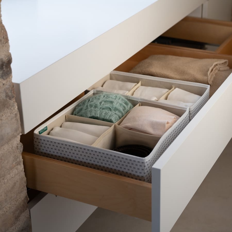 DRAWER ORGANIZER 4 COMPARTMENTS